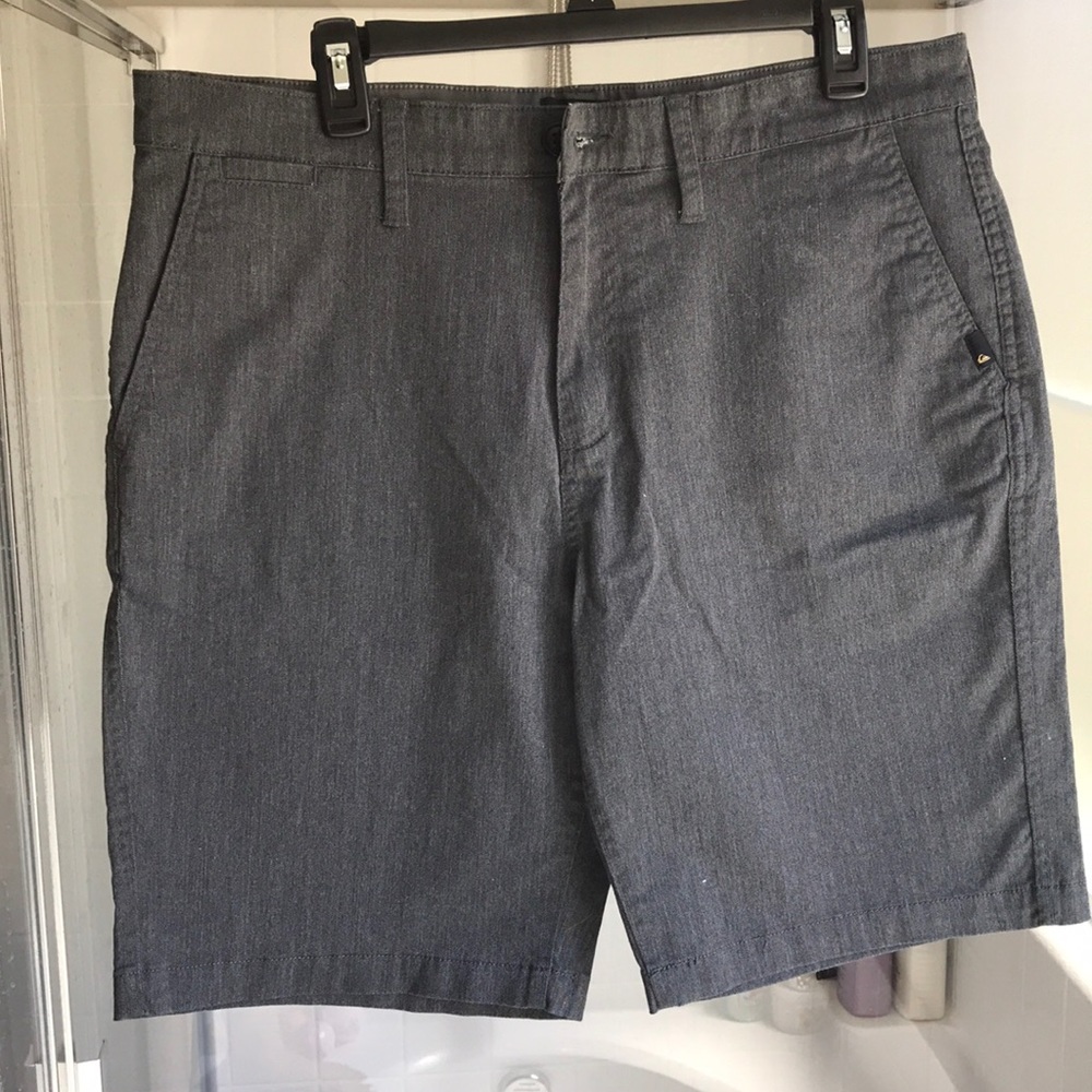 Gray Quicksilver Shorts